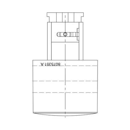 Pokrętło regulatora energii do kuchni, piekarnika i płyty grzejnej Electrolux / AEG 8075354020