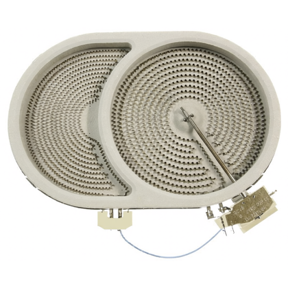 Części zamienne GORENJE Podwójne pole grzewcze do płyty ceramicznej Gorenje / Hisense 2200 W / 750 W 225845