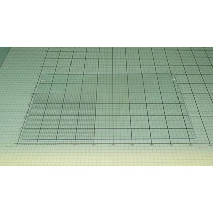 Półka szklana bez ramek do chłodziarki Amica 460 x 285 x 4 mm 1020075