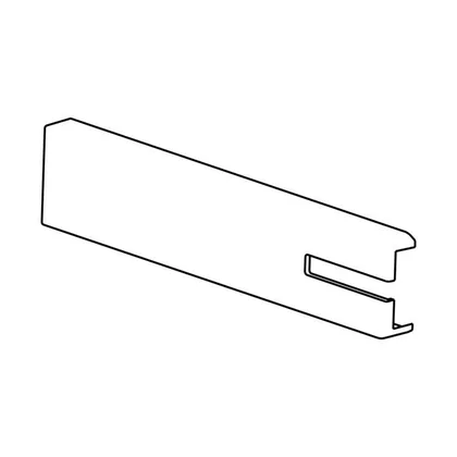Pokrywa środkowego zawiasu do chłodziarko-zamrażarki Electrolux / AEG 86 x 18,2 mm