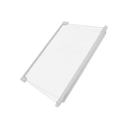 Półka szklana środkowa z ramkami do lodówki Electrolux / AEG 475 x 345 mm 2251374852