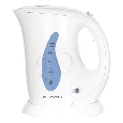 Czajnik elektryczny ELDOM C110 (0,6l 800W Biały)