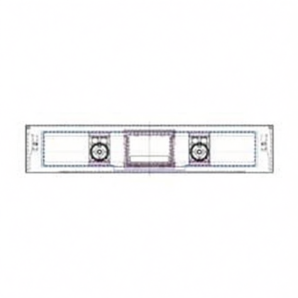 Panel kontrolny do piekarnika Electrolux / AEG inox 60 cm HEXAG 8085054032