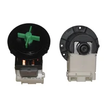 Elementy elektryczne do pralek r Silnik pompy odpływowej do pralki Ariston / Indesit / Hotpoint / Whirlpool Plaset skręcany czarny 49896 C00142846 482000081892