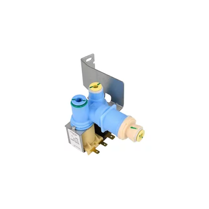 Elektrozawór wody do lodówki Whirlpool / Indesit / Ariston / Hotpoint 2-drożny 220-240 V 480132101938 C00281288 481010413237 C00311691