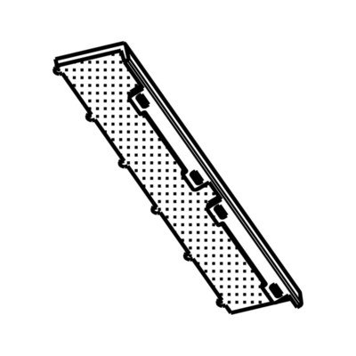 Osłona listwy LED krótka do lodówki (8077910027)