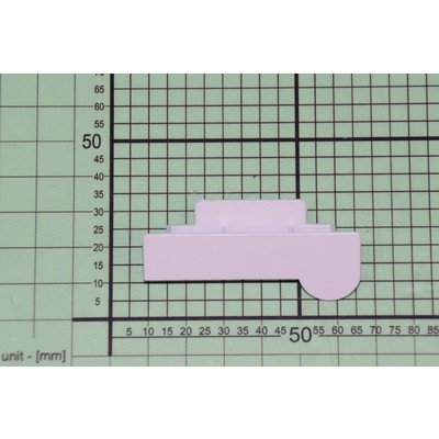 Zaślepka topu biała prawa chłodziarko-zamrażarki Amica (1042035)