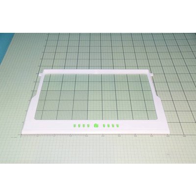 Półka szklana z ramką biała (1038164)