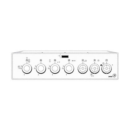 Elementy obudowy Panel kontrolny biały do kuchenki Zanussi 50 cm 3428832111