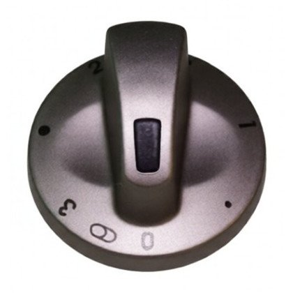 Pokrętło pola grzejnego elektrycznego do kuchenki Amica 3 z prawej, pole poszerzone 8015772
