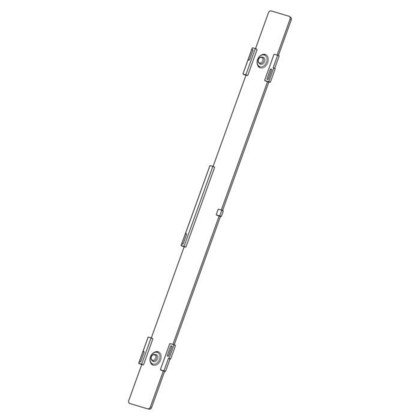 szyba, LED, żarówka, 343.3x25.3mm