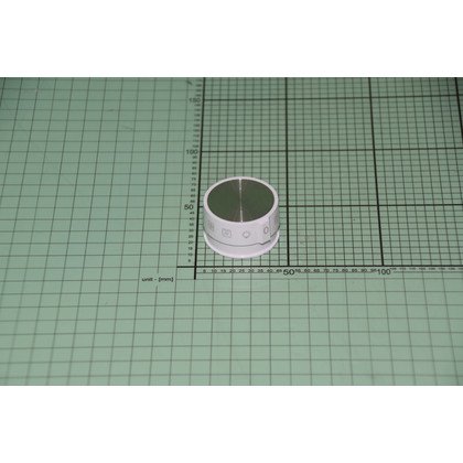 9064886 Pokrętło el.ReS.10602 białe+nakł.X AMICA