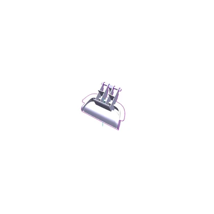 Zatrzask pojemnika na kurz do odkurzacza Electrolux / AEG 1181912112