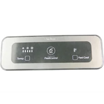 Klawiatura / panel dotykowy do modułu z wyświetlaczem chłodziarki lub chłodziarko-zamrażarki Whirlpool / Indesit 481010478845 C00377197