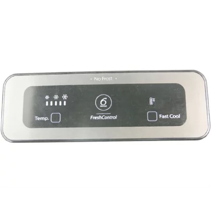 Klawiatura / panel dotykowy do modułu z wyświetlaczem chłodziarki lub chłodziarko-zamrażarki Whirlpool / Indesit 481010478845 C00377197