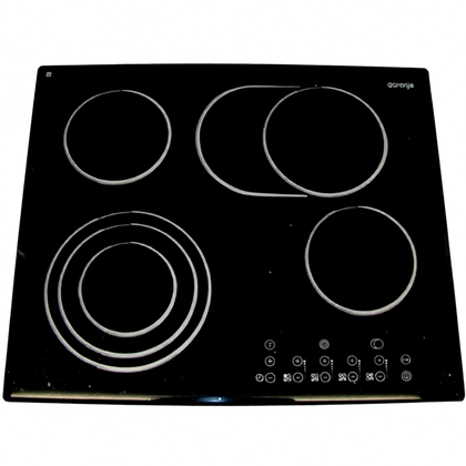 Części zamienne GORENJE Szkło płyty ceramicznej Gorenje / Hisense 173109