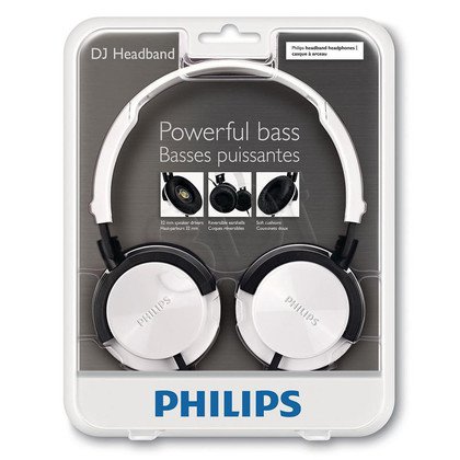 Słuchawki PHILIPS SHL3000WT/00 /Białe
