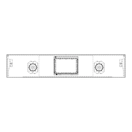 Elementy obudowy Panel obsługi do piekarnika Electrolux / AEG nierdzewny 60 cm