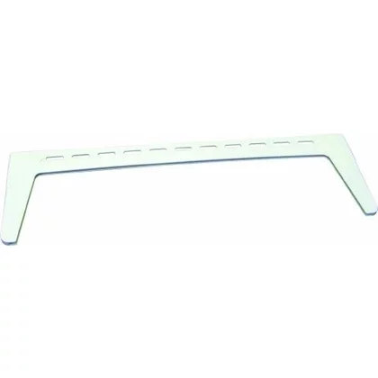 Elementy szklane i plastikowe lo Przednia ramka półki szklanej do lodówki Ariston / Indesit / Hotpoint / Whirlpool 508 x 161 x 14 mm C00114789 482000028786 C00507221 488000507221