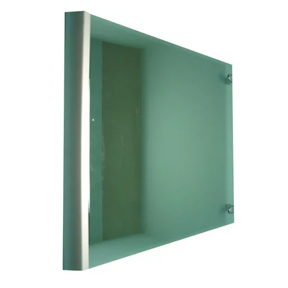 Nakrywa szklana do kuchni Amica 49 x 55,5 cm lustro 9031104