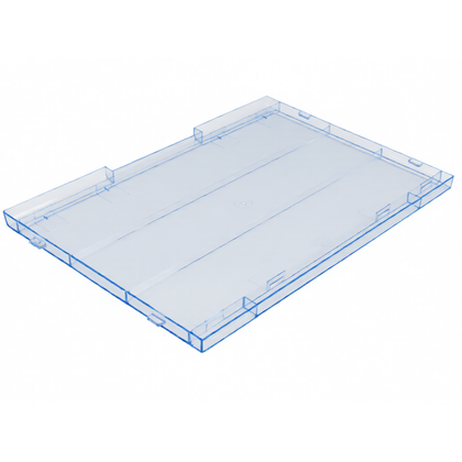 Półki na plastikowe i druciane r Półka plastikowa do komory zamrażarki lodówki i chłodziarko-zamrażarki Whirlpool / Indesit / Ariston / Hotpoint / Ignis 481241829737 C00319246