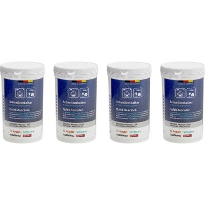 Części zamienne BOSCH/SIEMENS Odkamieniacz Bosch do pralki 4X 250g 00312351