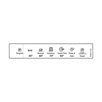 Przyciski i pokrętła do zmywarek Naklejka programów do zmywarki Electrolux / AEG ESL4500L 8090413033