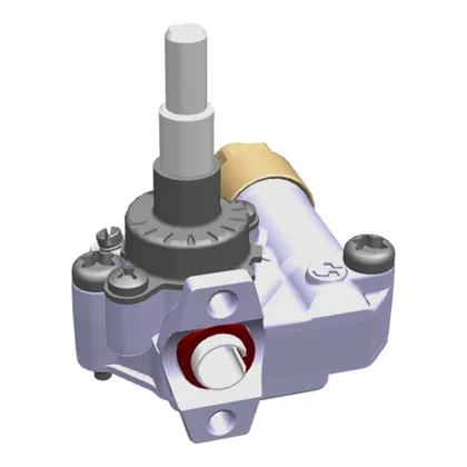 Zawór gazu do płyty gazowej Electrolux / AEG semi-rapid d=0.35 G20-13mbar