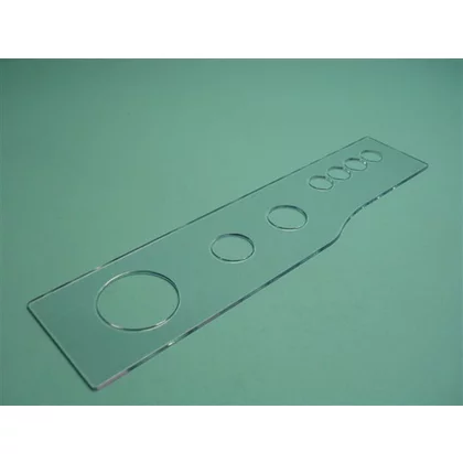 Plastikowa płytka tablicy przyrządów do pralki Amica 1003146