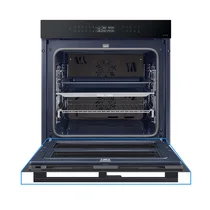 Kompletne drzwi do piekarnika Samsung Dual Cook Flex czarne soft hinge DG94-04541A
