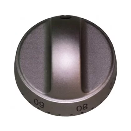 Pokrętło minutnika do kuchni Amica srebrne z funkcją stop 180 stopni E452.00/09.5939.00-2 8033677