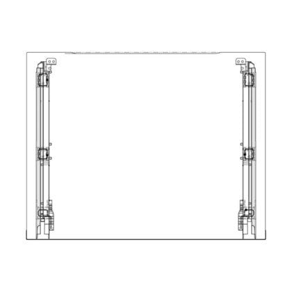 Zestaw szyby drzwi - 596x466mm