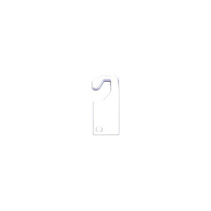 Górna osłona zawiasu do lodówki Electrolux / AEG szara 140008280012