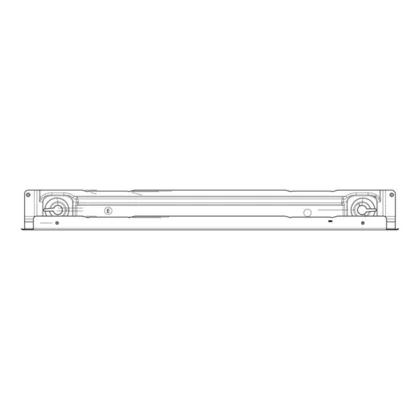 Elementy obudowy Biała listwa cokołowa do nóżek kuchni Electrolux / AEG 3421765110