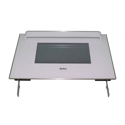 Drzwi do mikrofalówek Amica Zespół drzwi do kuchenki mikrofalowej Amica AMMB44E1GCW 1041626