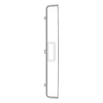 Elementy szklane i plastikowe lo Szklane drzwi do lodówki Electrolux / AEG 2676008135