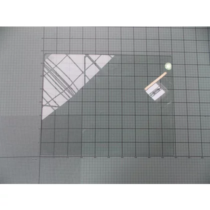 Dolna półka szklana do lodówki Amica 490 x 378 x 4 mm 1022609