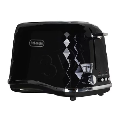 Toster DeLonghi Brillante CTJ 2103.BK 900 W czarny