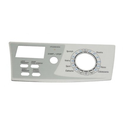 Nadruk / wklejka panelu sterowania do pralki Amica PCP 8028173