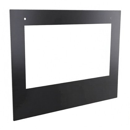 Zestaw przedniej szyby drzwi do piekarnika Electrolux / AEG czarny 594 x 466 mm
