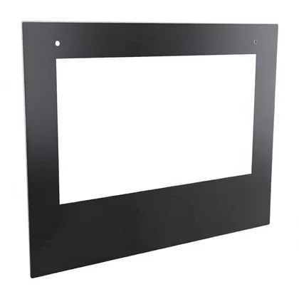 Zestaw przedniej szyby drzwi do piekarnika Electrolux / AEG czarny 594 x 466 mm
