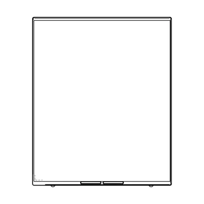 Płyty szklane Szkło ceramiczne z ramką do płyty Electrolux / AEG 3428382604