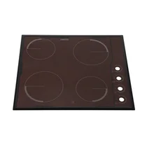 Płyty szklane Ceramika z ramką do płyty grzejnej Zanussi czarna 576 x 506 mm