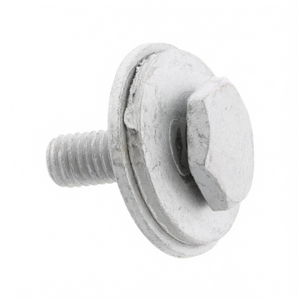 Śruba z podkładką do koła pasowego pralki Electrolux / AEG M8x24 mm 1322295013