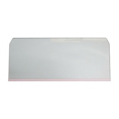Półka szklana 460x200x4 z listwą białą 1033177