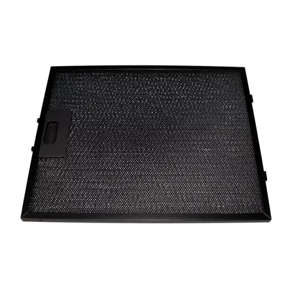 Filtry do okapów Amica Filtr aluminiowy przeciwtłuszczowy do okapu Amica czarny 334,5 x 274 mm 1049241