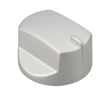 Pokrętło srebrne do płyty gazowej Indesit / Whirlpool 482000030598