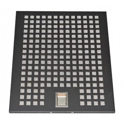Filtr aluminiowy przeciwtłuszczowy do okapu Amica 250 x 300 mm z ramką dekoracyjną