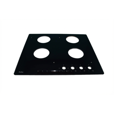 Płyta robocza - szyba czarna l.Amica 4.0 (1034225)