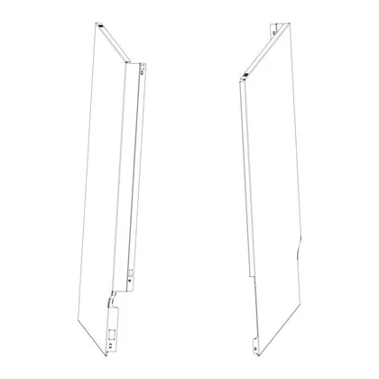 Lewy boczny panel do zmywarki Electrolux / AEG 519 x 808 mm
